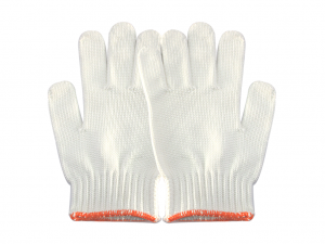 Găng tay Polyester chấm hạt Găng tay Polyester chấm hạt